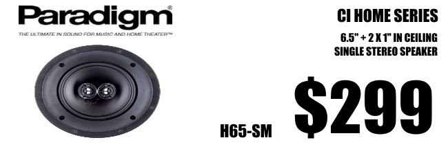 Base-Electronics-Paradigm-H65SM-CI-Home-Series-Single-Stereo-In-Ceiling-Speaker