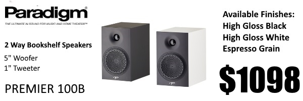 Base-Electronics-Paradigm-Premier 100B-Bookshelf-Speakers